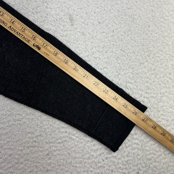 Prana‎ Trask Sweater Men's Medium 1/4 Zip Pullover Ribbed Wool Blend Gray - Picture 8 of 10